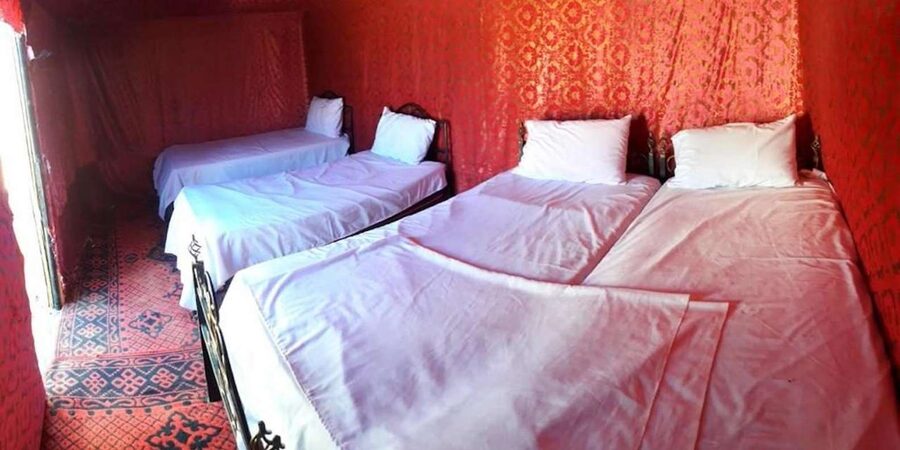 Camp Overnight in Merzouga's Erg Chebbi Dunes from Merzouga - The return to Merzouga