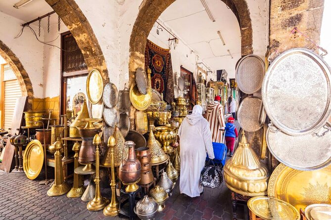 Casablanca Cruise break Tour including Guided Mosque Ticket - Central Market and the final shopping stop