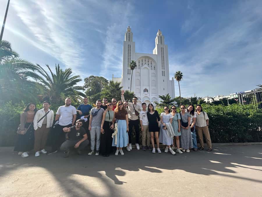 Casablanca Day Tour from Marrakech and Big Mosque Visit - Sacred Heart Cathedral and Casablanca’s colonial past