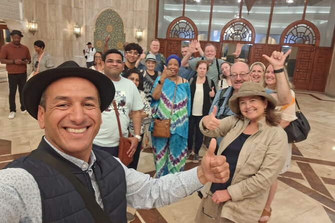 Casablanca: Hassan II Mosque & City Highlights Tour - Habbous, tea, and a more relaxed half-hour