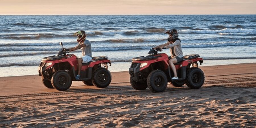 Casablanca: Quad Fun Beachside with Hotel Transfers - Riding sandy paths beside Casablanca’s coast