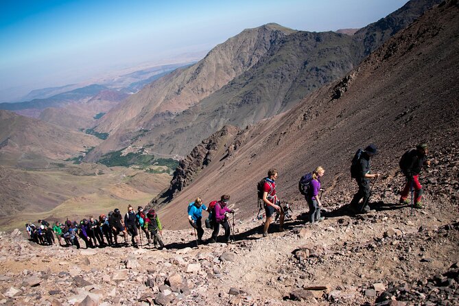 Climb Mount Toubkal - trekking - 3 days - Sidi Chamarouch and the climb to 3,206 meters