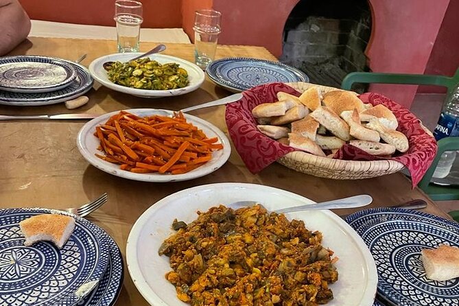 Cooking Class in Marrakech with Fatiha and Samira - Preparing tektouka, zaalouk, and Berber tagine