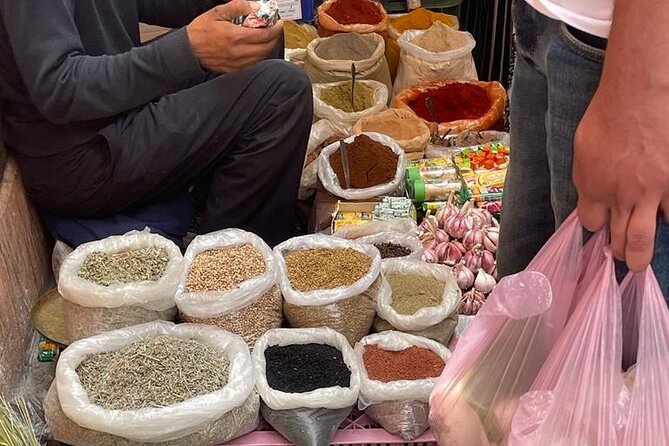 Cooking Class in Marrakech with Fatiha and Samira - Sitting down to a full Moroccan lunch