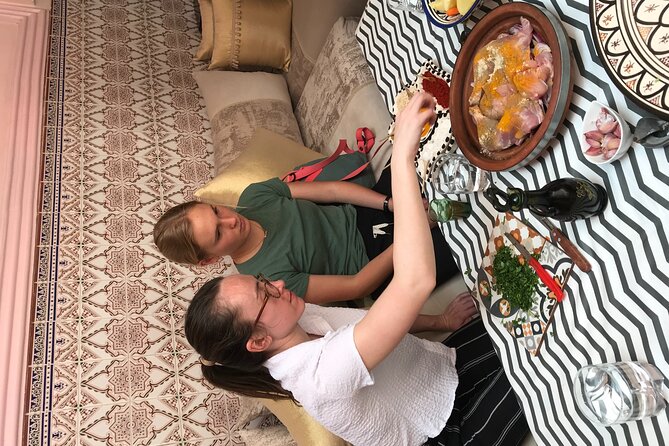 Cooking Class in Marrakech with Fatiha and Samira - Shopping for ingredients in the old city market