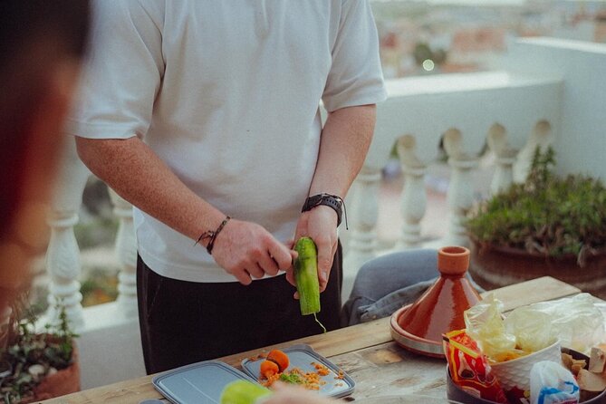 Cooking the Moroccan Way, Tamraght - A local market before the first chop
