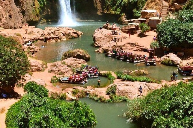 Day trip to OUZOUD waterfall with guide&boat ride from Marrakech - The 8:00 am departure from Marrakech