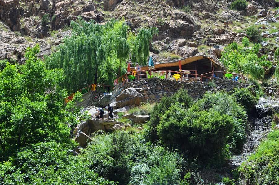 Day Trip To Ouzoud Waterfalls & Boat Ride From Marrakech - Walking down into the valley