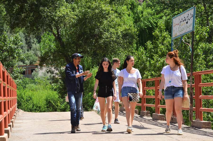 Day Trip To Ouzoud Waterfalls & Boat Ride From Marrakech - Monkeys, olive groves, and Berber village scenery
