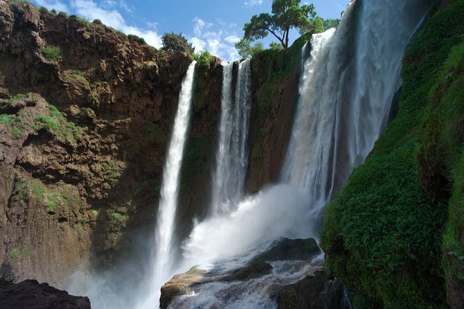 Day Trip to Ouzoud WaterFalls from Marrakech: Shared - The lower falls and possible boat ride