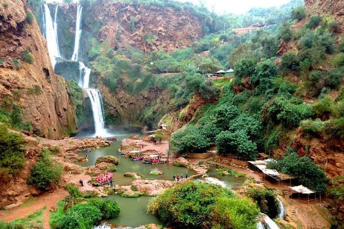 Day Trip To Ouzoud Waterfalls (Guide Hike & Boat are options) - Arriving above the Ouzoud Waterfalls