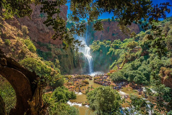 Day Trip to Ouzoud Waterfalls with Guide and Boat Trip - Barbary macaques and the monkey photo stop