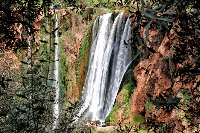 Day Trip to Ouzoud Waterfalls with Guide and Boat Trip - The 20-minute boat ride below the falls
