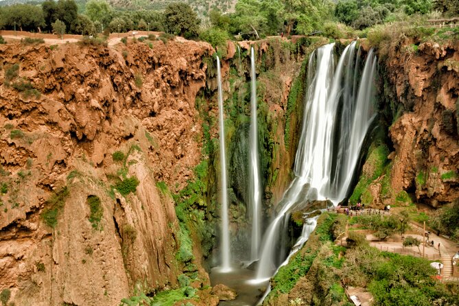 Day Trip to Ouzoud Waterfalls with Guide and Boat Trip - One hour for pools, photos, or a slower pause