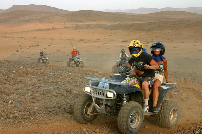 Desert D'Agafay Package - Quad, Dromedary and Dinner Show - Who will enjoy this most