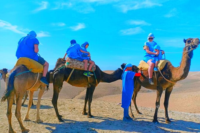Dinner at Sunset & Camel ride in Marrakech desert Agafa - The drive from Marrakech sets the pace