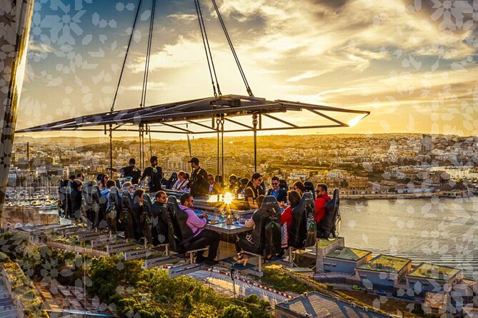 Dinner in the Sky Marrakech - The Final 30 Minutes: Coffee, Tea, and Moroccan Pastries