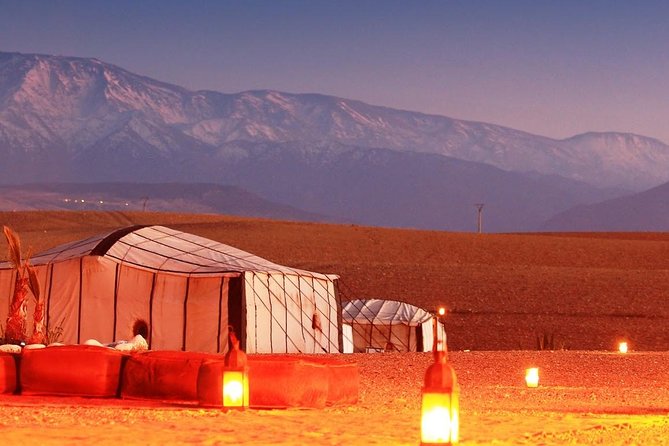 Dinner Show in Agafay Desert with Quad Bike & Camels - Camel Riding in Traditional Dress