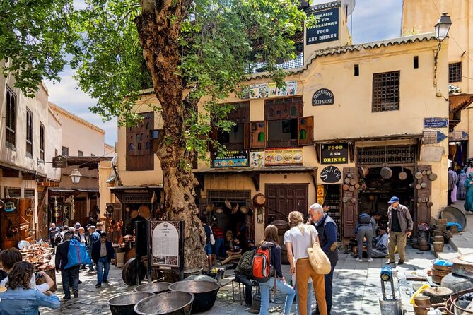 Discover Fes: Culture, handicraft & Hidden Treasures - Al-Attarine Madrasa offers another look at Moroccan design