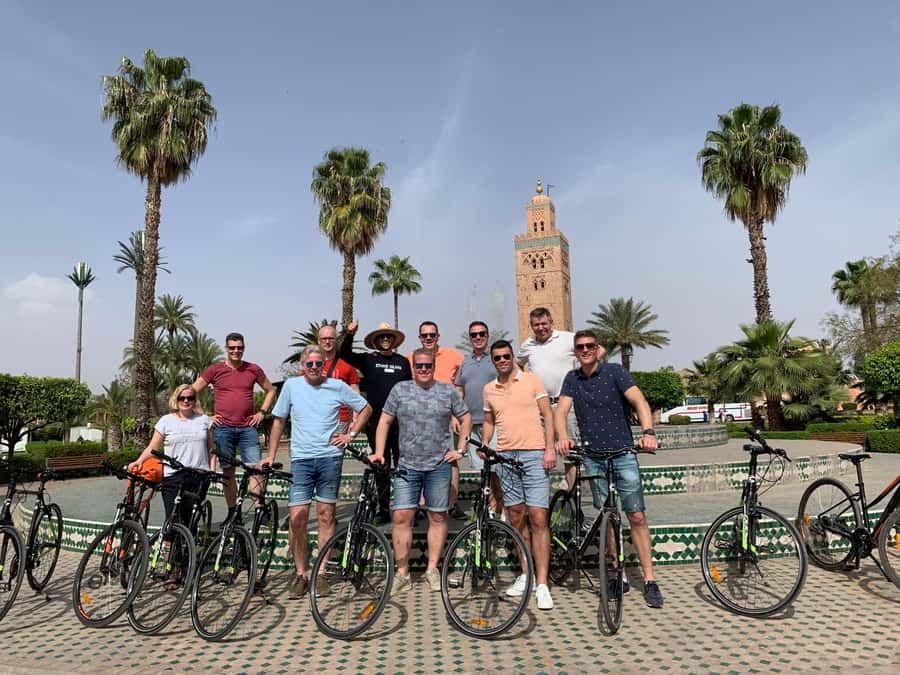 Dutch Bike Tour in Marrakech with Local Guide - Place des Ferblantiers and the southern medina