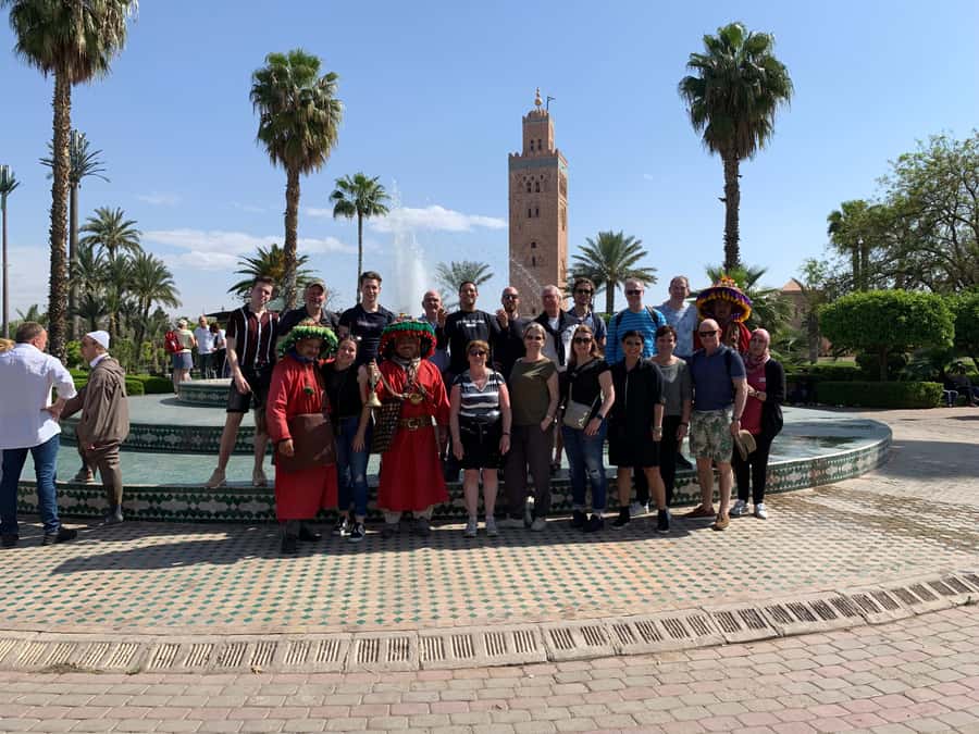 Dutch Bike Tour in Marrakech with Local Guide - Bab Agnaou and the old city walls