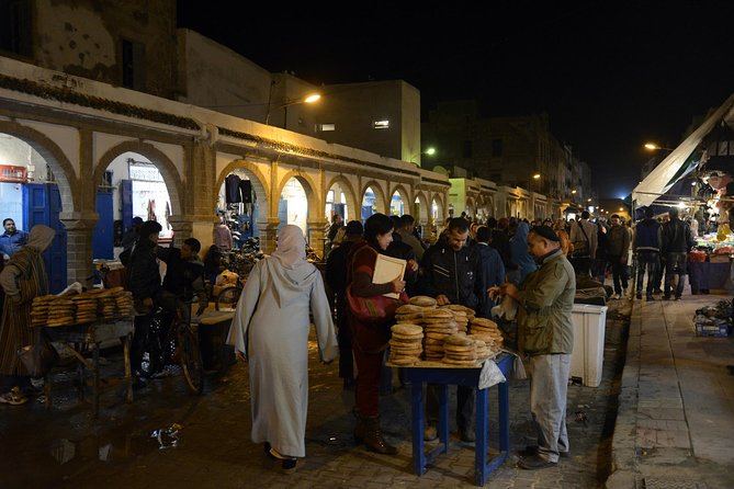 Essaouira Guided Tour: 3 on 1 - Nightlife tour, Live like a local & Street food - The medina, pastries, and herbal remedies