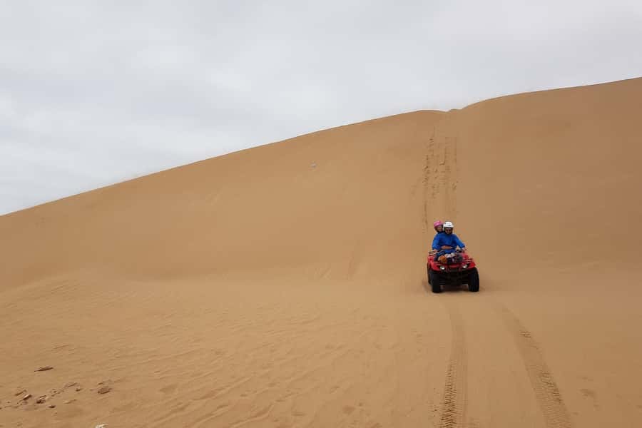 Essaouira P3: Quad tour forest beach dunes (free transfer) - How the guide affects the experience