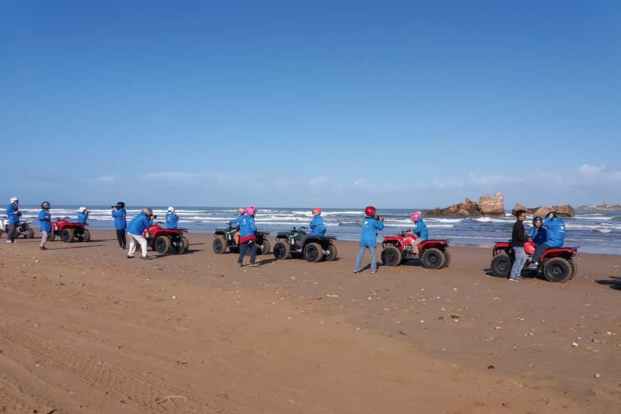 Essaouira P3: Quad tour forest beach dunes (free transfer) - What happens before you start riding
