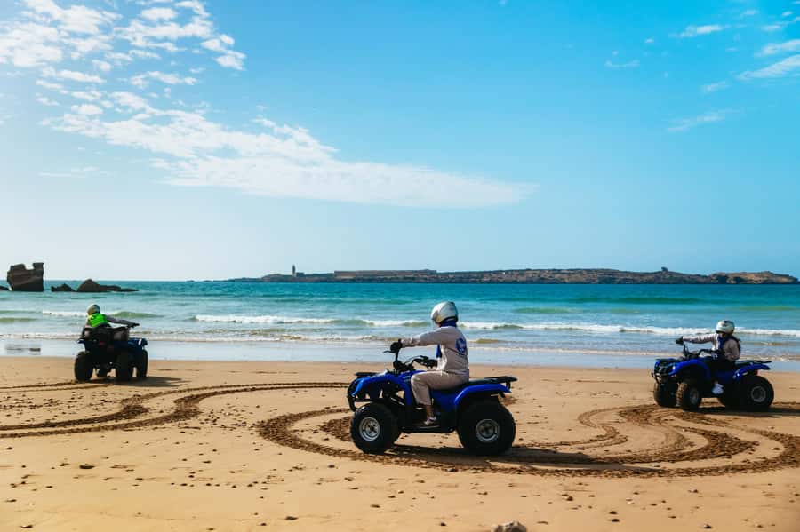 Essaouira Sand Dunes: Half Day Quad Bike Tour - Big dunes beside the Atlantic