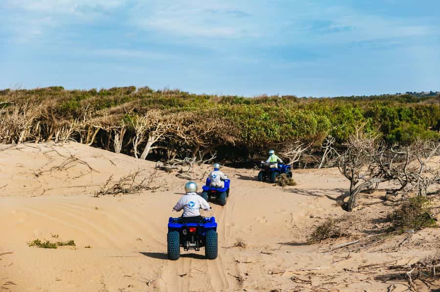 Essaouira Sand Dunes: Half Day Quad Bike Tour - The beach return and the 10-minute photo stop