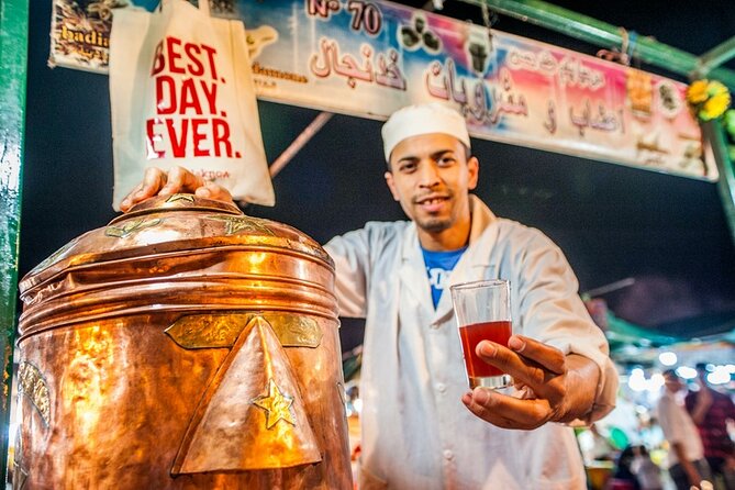 Evening Marrakech: Gastronomic and Market Tour Inside the Medina - Starting at Djemaa El Fna after sunset
