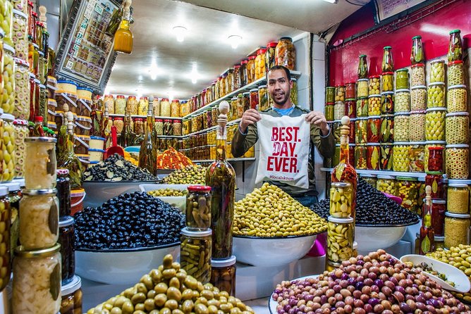 Evening Marrakech: Gastronomic and Market Tour Inside the Medina - Moroccan spices from saffron to turmeric