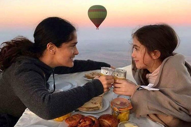 Exceptional Private ROYAL Hot Air Balloon Flight with Seated Air Breakfast - The pilot, hostess, and ground team