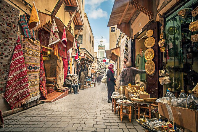 Exclusive Fez Medina Walking Tour with Private Guide - A modern splash on Rainbow Street