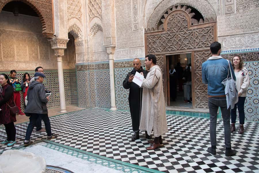 Fes: Bou Inania Madrasa, Museum, Tannery, Souk & Medina Tour - Chouara Tannery and the Leather-Making Tradition