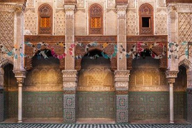 Fes Medina Circuit (All comfort) - Nejjarine Museum shows the working side of Fez