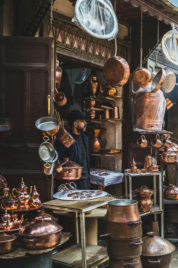 Fes: Royal Palace, Madrasa, Tannery & Souks and Medina Tour - Qarawiyyin and the old center of learning