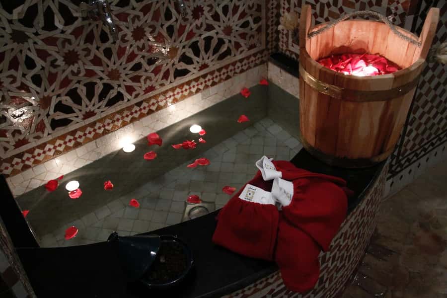 Fes: Traditional Hammam Massage in a Luxury Palace - Tapas make this more than a spa appointment