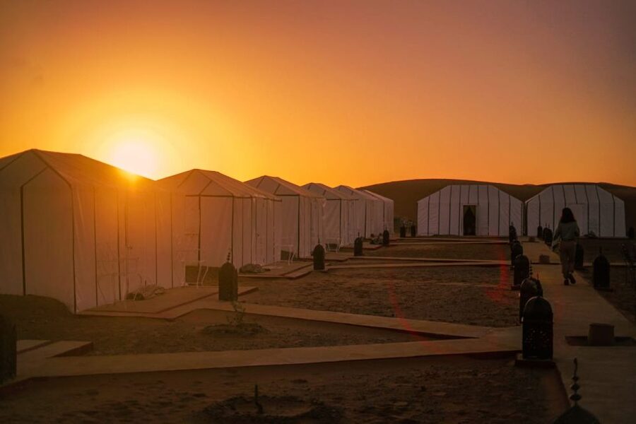 Fez: 2 Day-1 Night Luxury Sahara Desert Trip to Fez/Marakech - The 45-minute camel ride into Merzouga