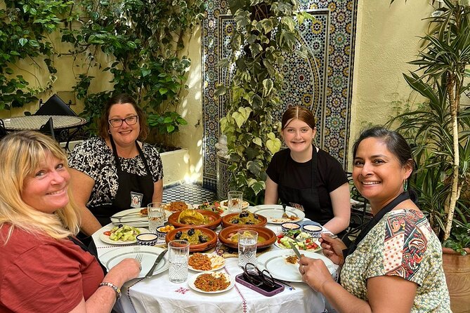 Fez Cooking Class - Walking through the old Medina market