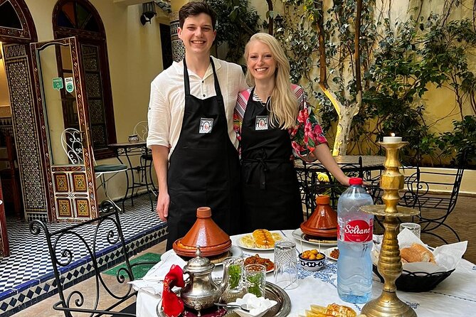 Fez Cooking Class - From appetizers to dessert at your own table