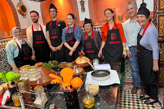 Fez Cooking Class at Palais bab sahra - Cooking Moroccan salad, tagine, and couscous