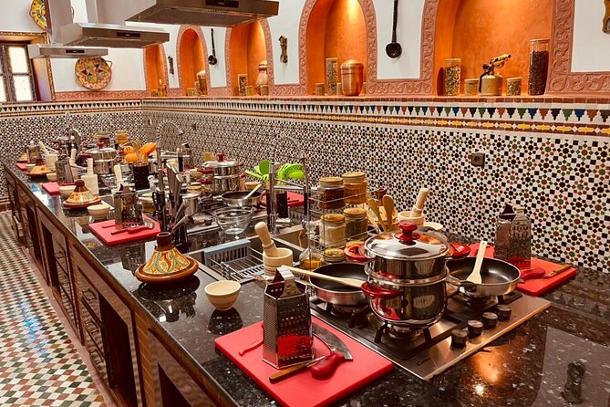 Fez Cooking Class at Palais bab sahra - Shopping for dinner in the local souk