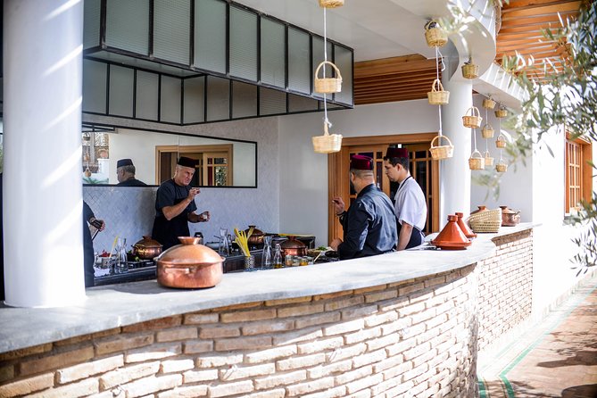 Fez Cooking School at Palais Amani Experience - Cooking Moroccan food on the palace rooftop
