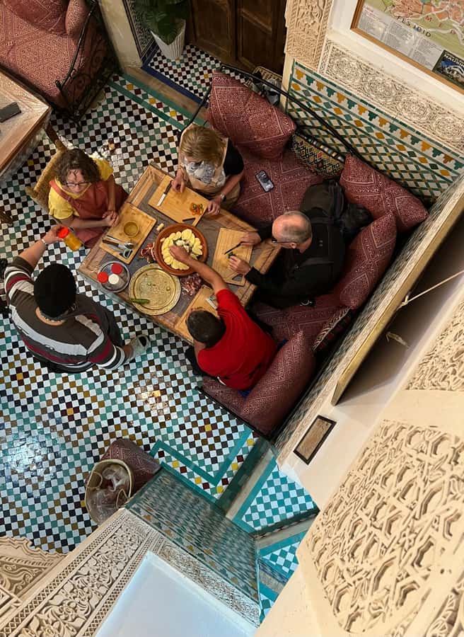 Fez: Souk Tour and Traditional Home Cooking Class - Hands-on cooking in a family kitchen