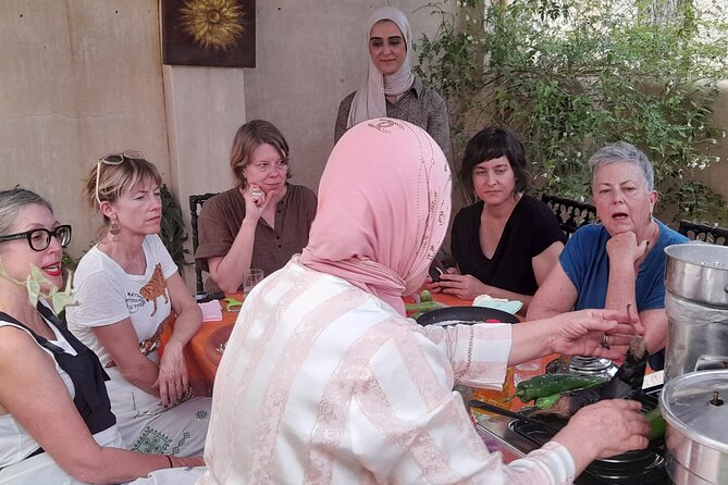 Fez view cooking with grandmother - Cooking with grandmother Fatima above the Medina