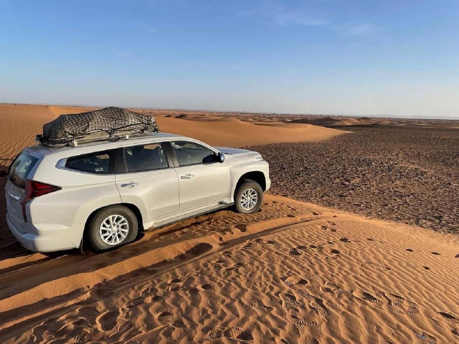 From Agadir: Jeep Desert Safari with Lunch and Camel Ride - From Atlantic fishing caves to the mini Sahara
