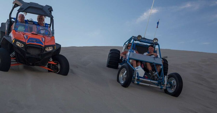 From Agadir or Taghazout: Desert Dunes Buggy Tour - From Agadir hotel pickup to Takkat village