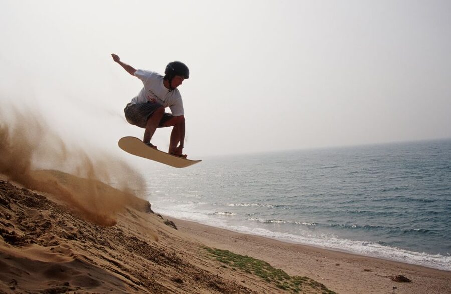 From Agadir or Taghazout: Desert Sand Boarding Tour w/ Lunch - A 2:00 PM Start From Agadir or Taghazout