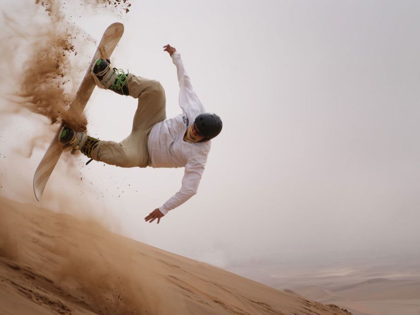 From Agadir or Taghazout: Desert Sand Boarding Tour w/ Lunch - Learning to Sand Board Without Fuss